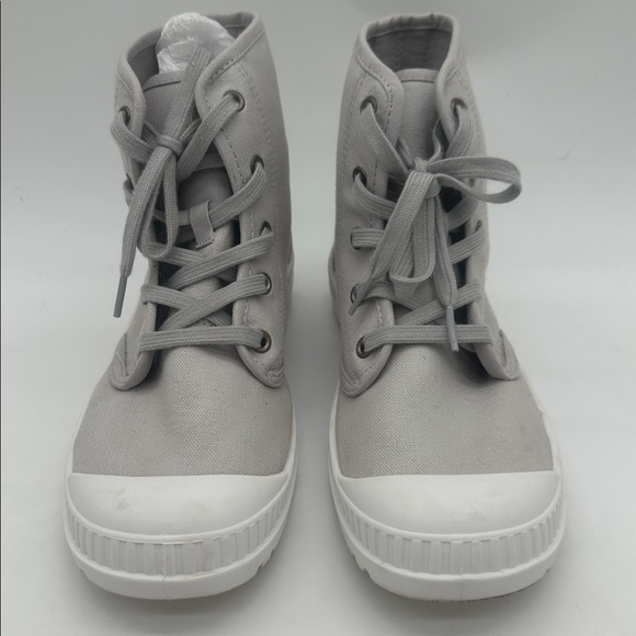 SO Womens Dragonfruit Ankle White Beige Breathable Chunky Boot Shoes Size 10M US - Picture 7 of 13